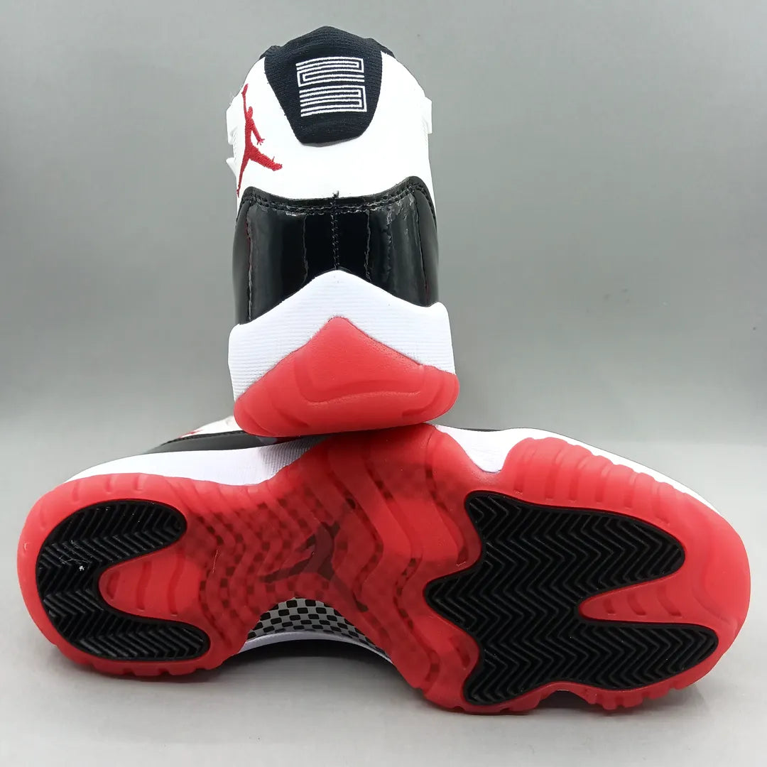 Aj 11 Black White Red Shoes Sneaker – Nk0004560