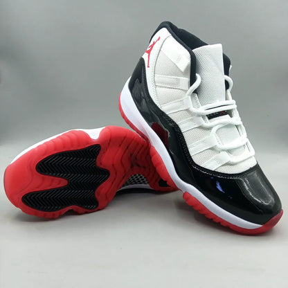 Aj 11 Black White Red Shoes Sneaker – Nk0004560