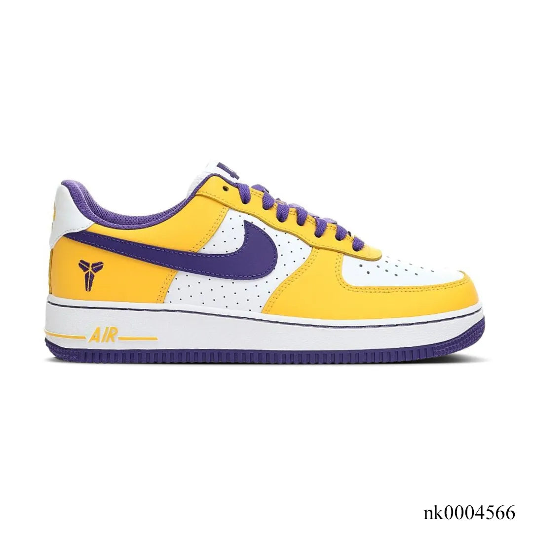 Kobe Bryant X Af 1 Low White Purple Yellow Shoes Sneaker – Nk0004566