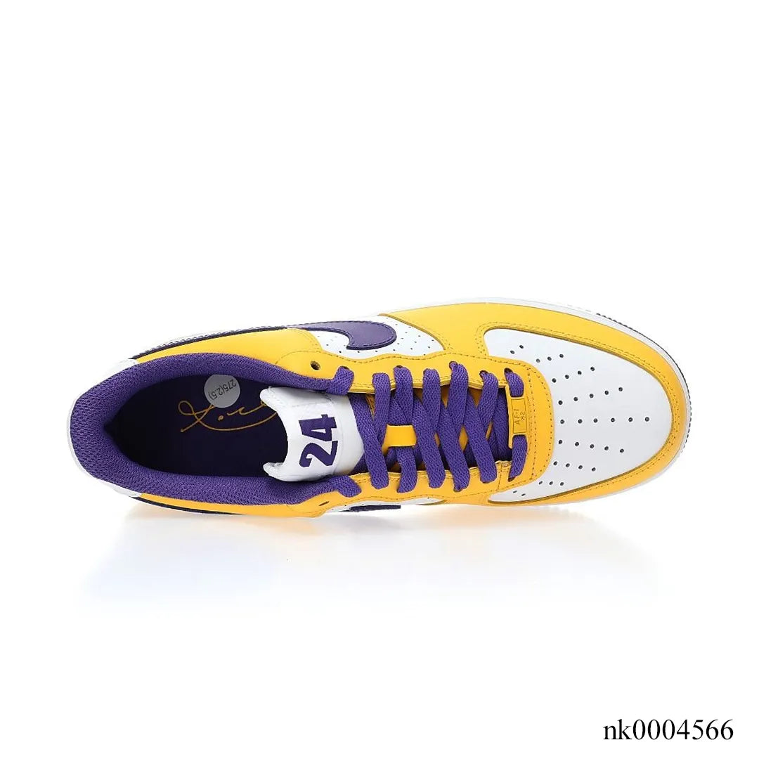 Kobe Bryant X Af 1 Low White Purple Yellow Shoes Sneaker – Nk0004566