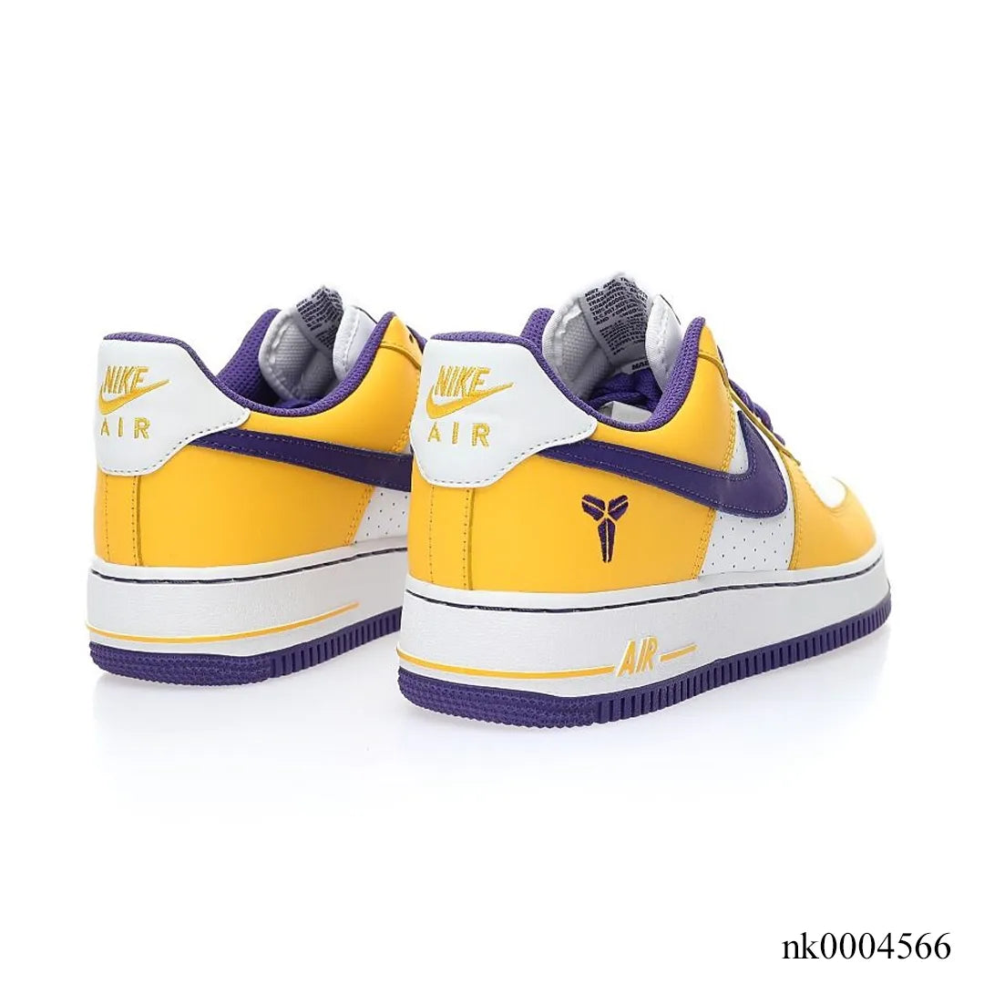 Kobe Bryant X Af 1 Low White Purple Yellow Shoes Sneaker – Nk0004566