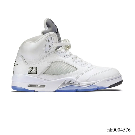AJ 5 White Metallic (2026) Shoes Women's Sneakers – Nk0004576