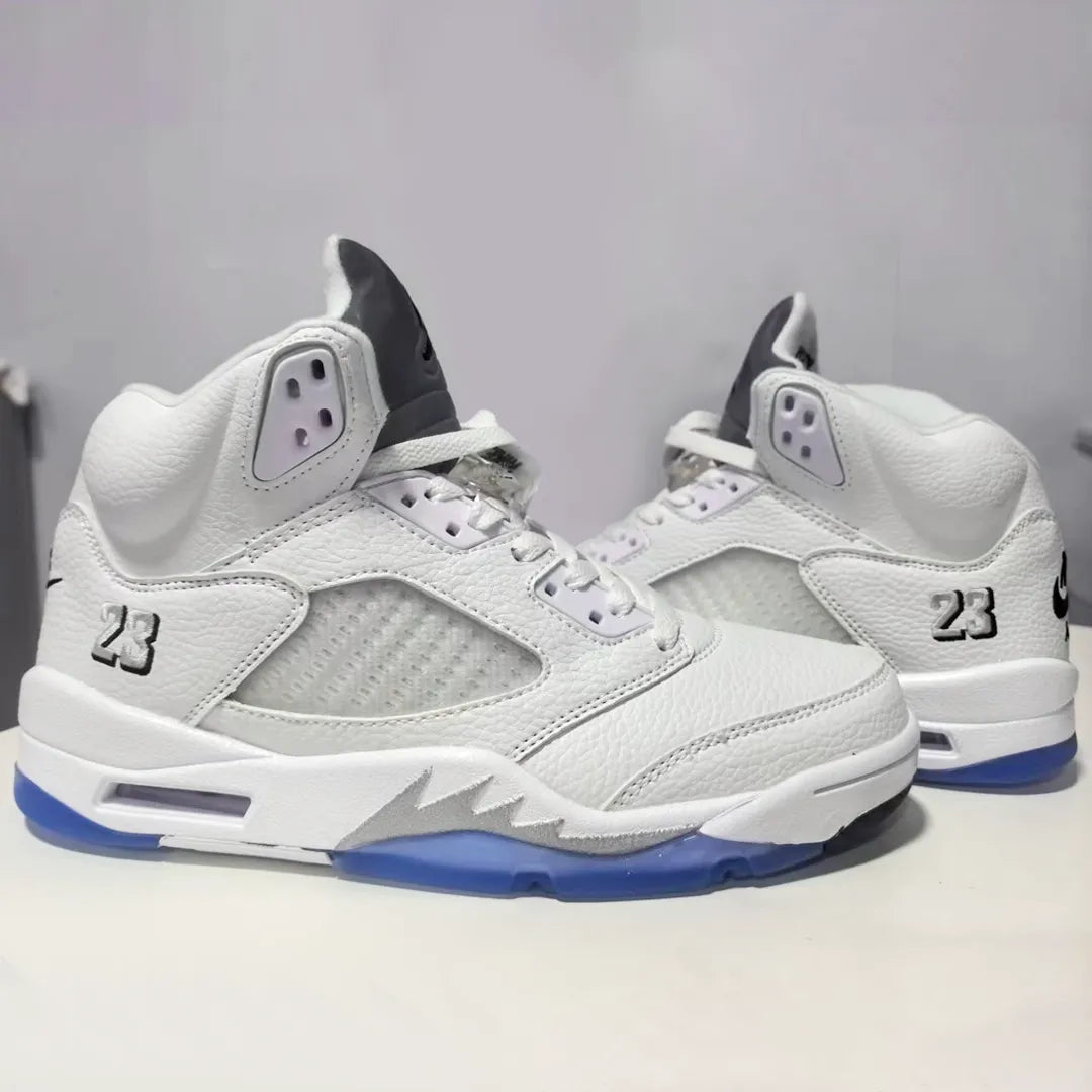 AJ 5 White Metallic (2026) Shoes Women's Sneakers – Nk0004576