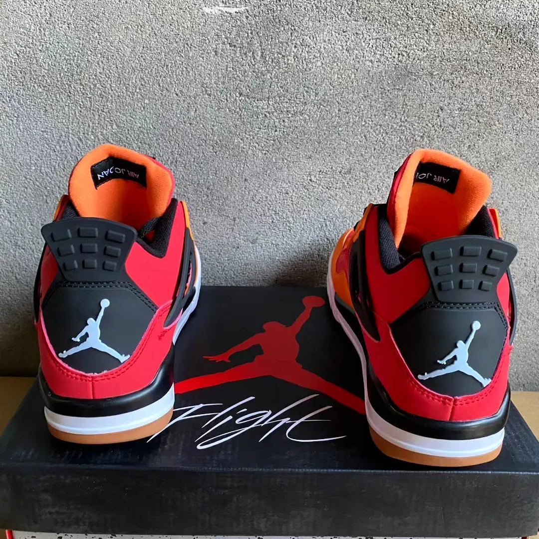 AJ 4 Fire Red Starfish Shoes Women's Sneakers – Nk0004577