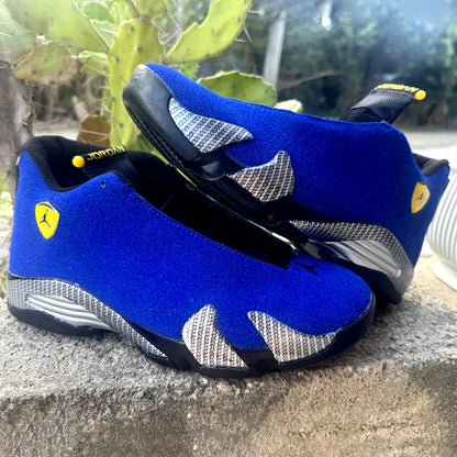 Aj 14 Ferrari Blue Shoes Men'S Sneakers – Nk0004580