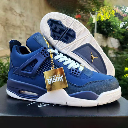 Aj 4 Howard University Pe Shoes Men'S Sneakers – Nk0004592
