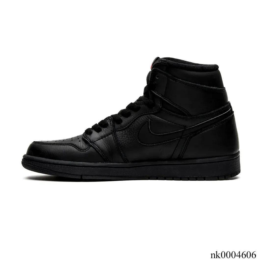 Aj 1 High Og Triple Black Shoes Men'S Sneakers – Nk0004606