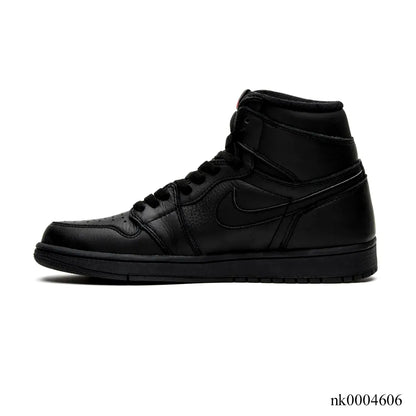 Aj 1 High Og Triple Black Shoes Men'S Sneakers – Nk0004606