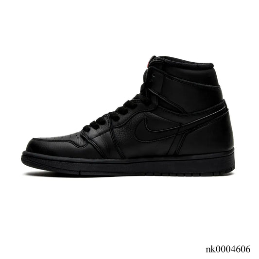 Aj 1 High Og Triple Black Shoes Men'S Sneakers – Nk0004606