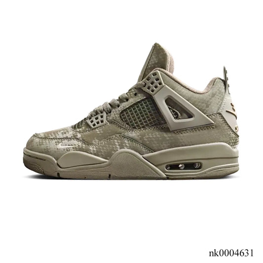 Nigel Sylvester X Aj 4 Army Green Mamba Shoes Men'S Sneakers – Nk0004631
