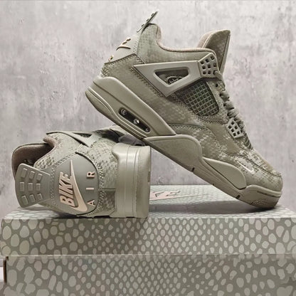 Nigel Sylvester X Aj 4 Army Green Mamba Shoes Men'S Sneakers – Nk0004631