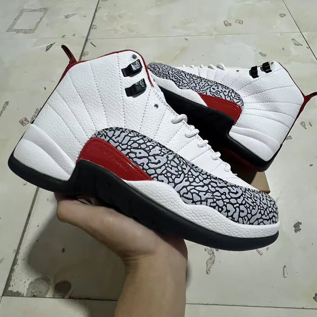 AJ 12 Elephant Print Shoes Women's Sneakers – Nk0004639