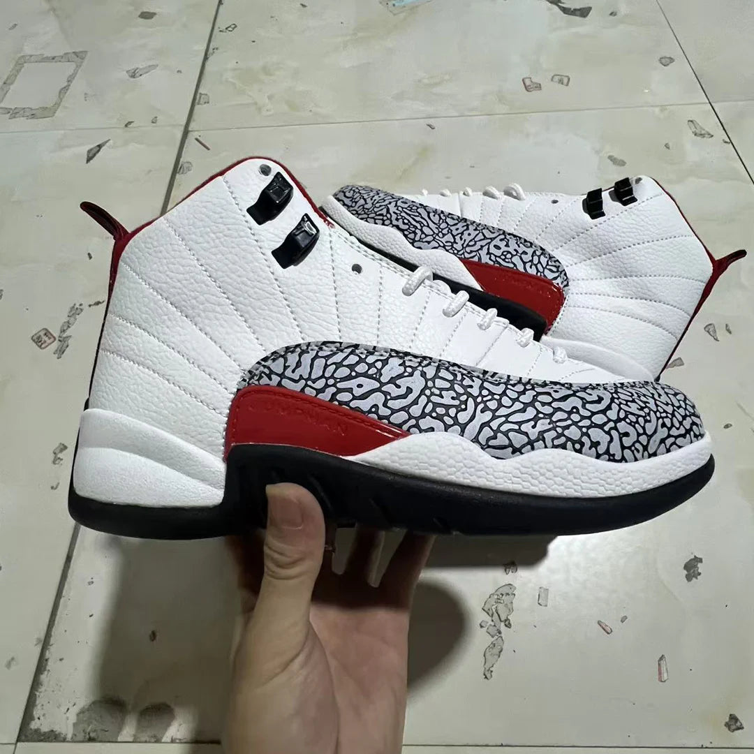 AJ 12 Elephant Print Shoes Women's Sneakers – Nk0004639