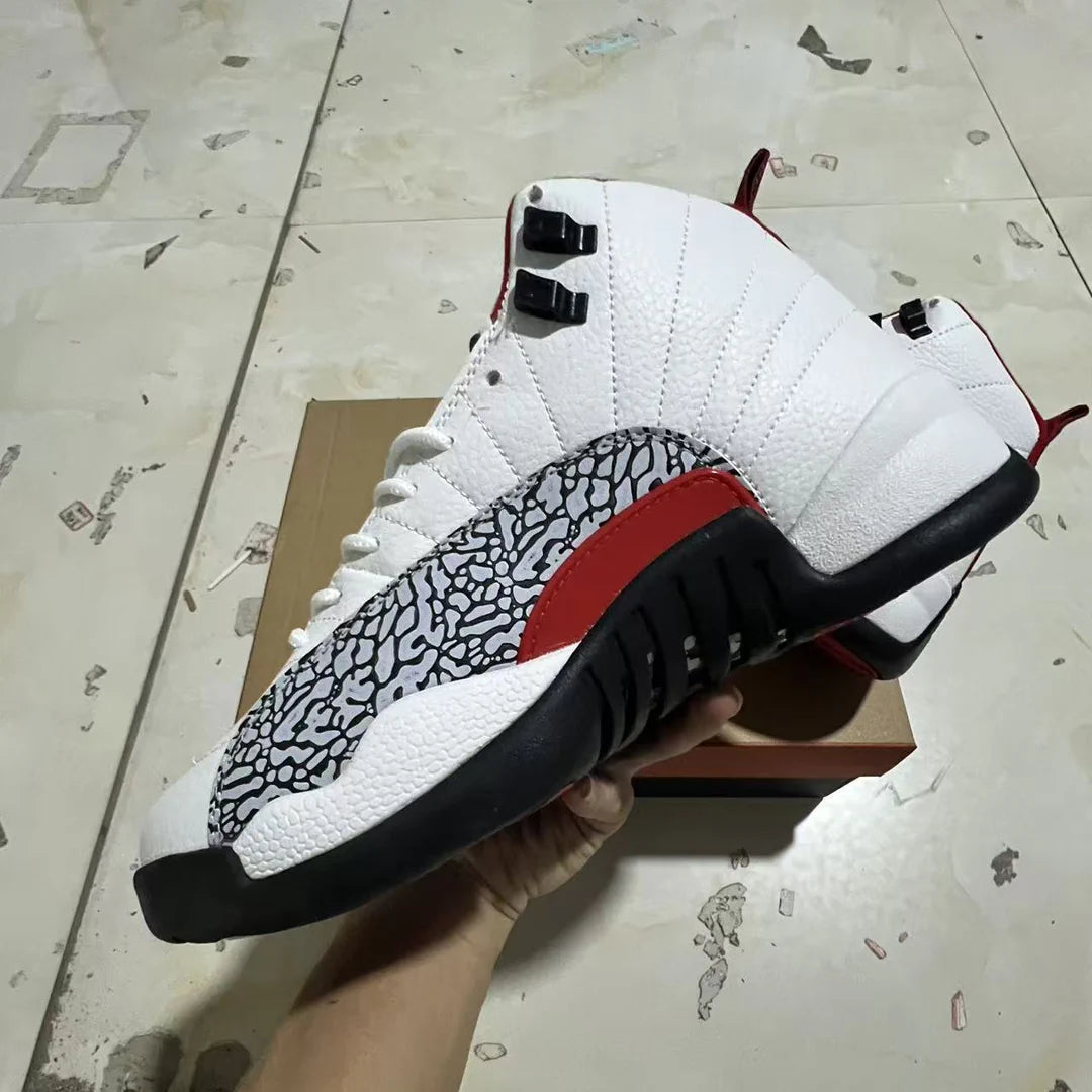 AJ 12 Elephant Print Shoes Women's Sneakers – Nk0004639