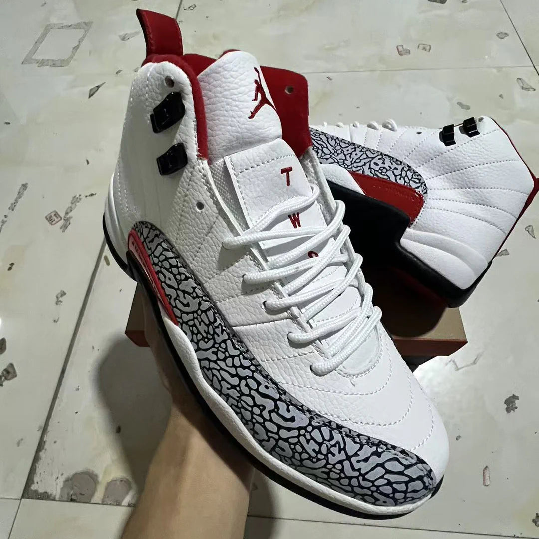 AJ 12 Elephant Print Shoes Women's Sneakers – Nk0004639