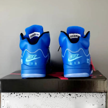 Awake Ny X Aj 5 Blueprint Shoes Men'S Sneakers – Nk0004663