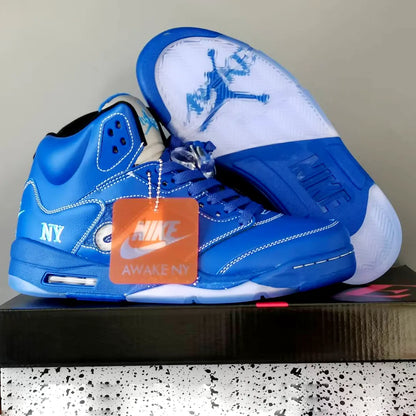 Awake Ny X Aj 5 Blueprint Shoes Men'S Sneakers – Nk0004663