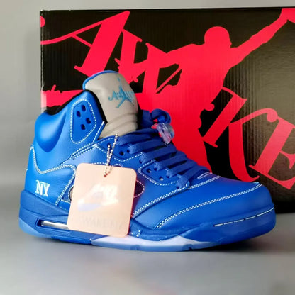 Awake Ny X Aj 5 Blueprint Shoes Men'S Sneakers – Nk0004663