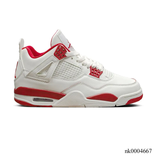AJ 4 Sierra Red Shoes Women's Sneakers – Nk0004667