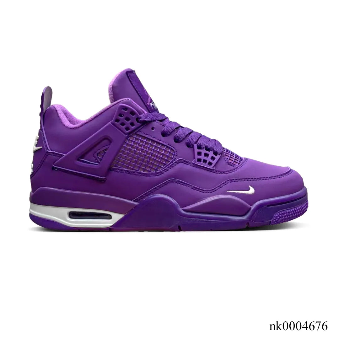 Nigel Sylvester x AJ 4 Purple Shoes Women's Sneakers – Nk0004676