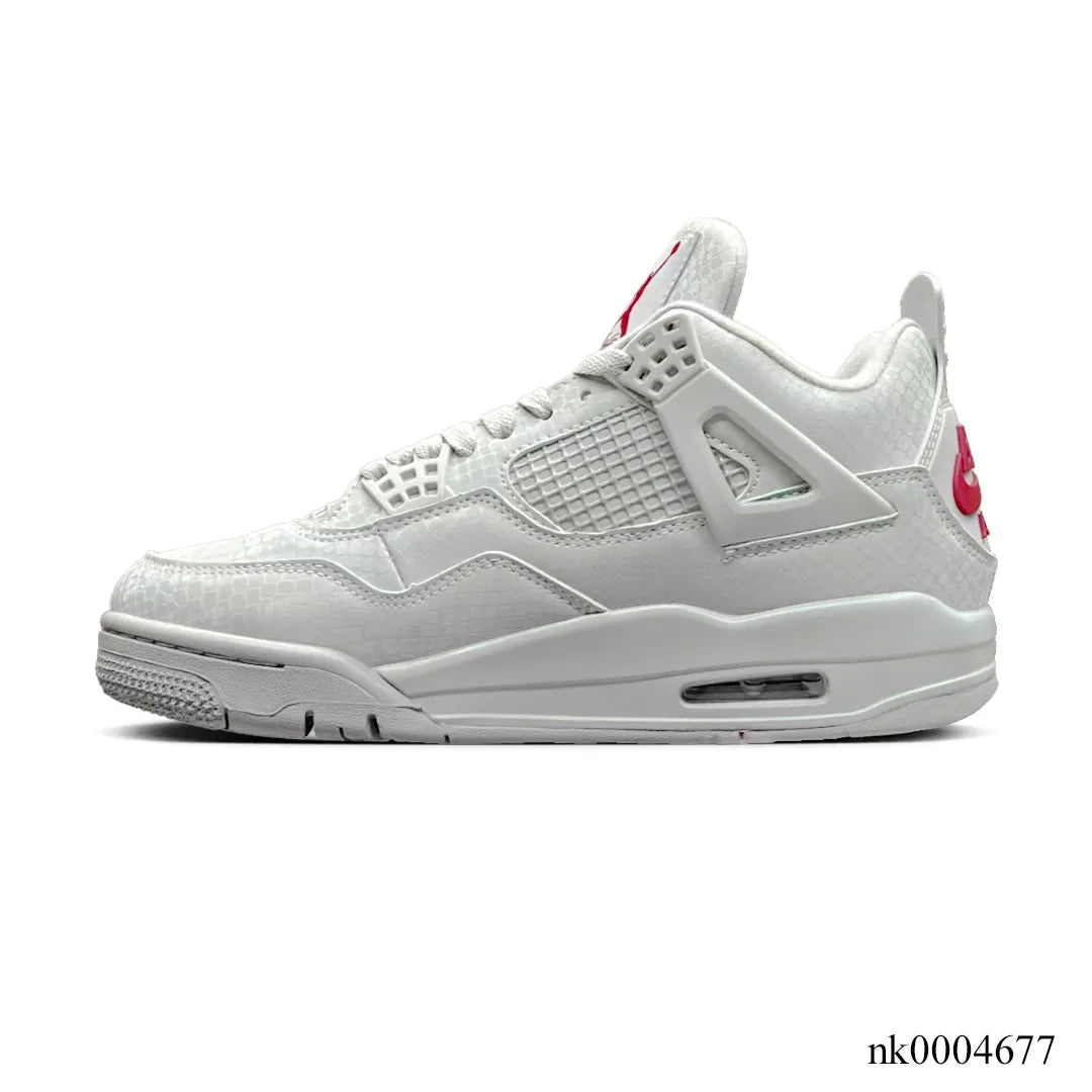 Nigel Sylvester x AJ 4 White Grey Mamba Shoes Women's Sneakers – Nk0004677