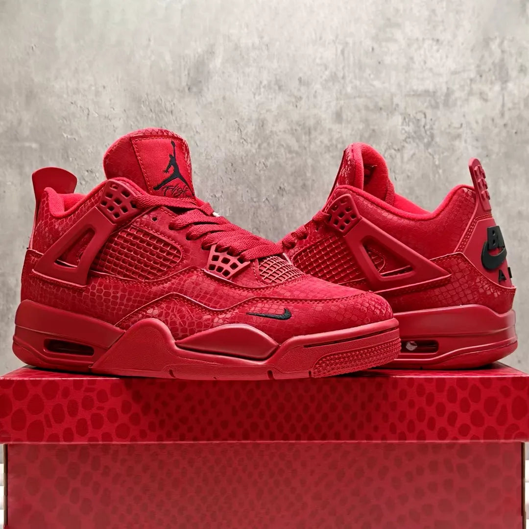 Nigel Sylvester x AJ 4 Red Mamba Shoes Women's Sneakers – Nk0004681