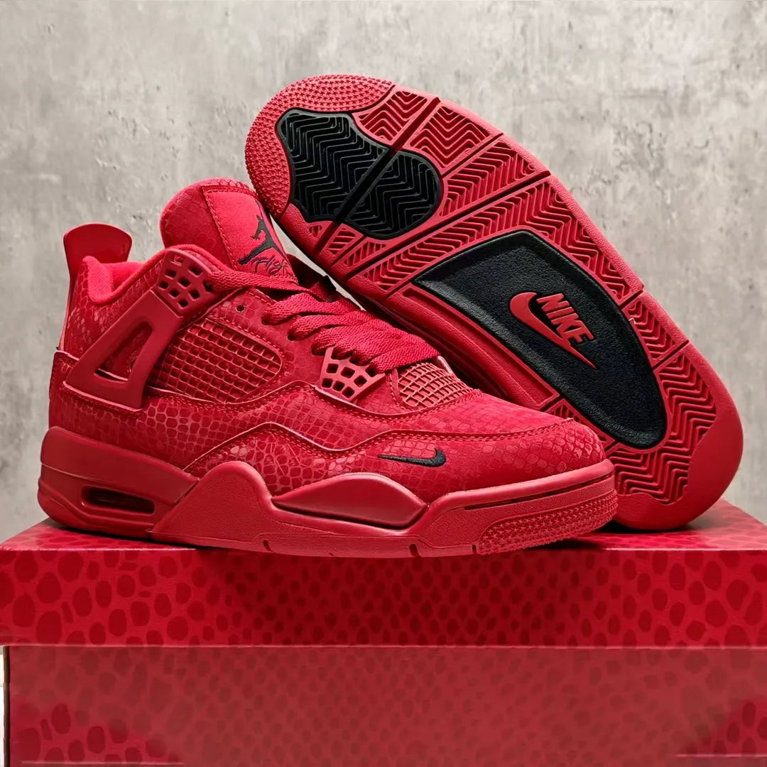Nigel Sylvester x AJ 4 Red Mamba Shoes Women's Sneakers – Nk0004681