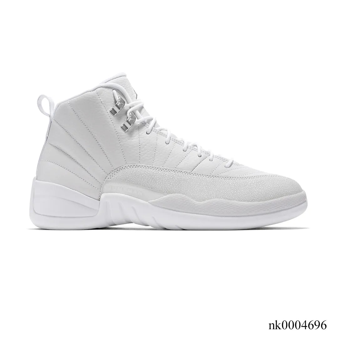 Aj 12 Triple White Shoes Men'S Sneakers – Nk0004696