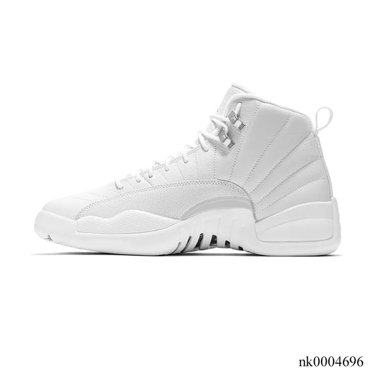 Aj 12 Triple White Shoes Men'S Sneakers – Nk0004696
