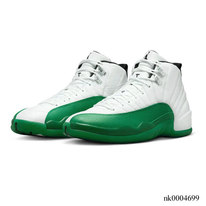 AJ 12 Bucks White Green Shoes Women's Sneakers – Nk0004699