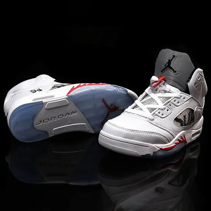 Sup X Aj 5 White Shoes Men'S Sneakers – Nk0004701