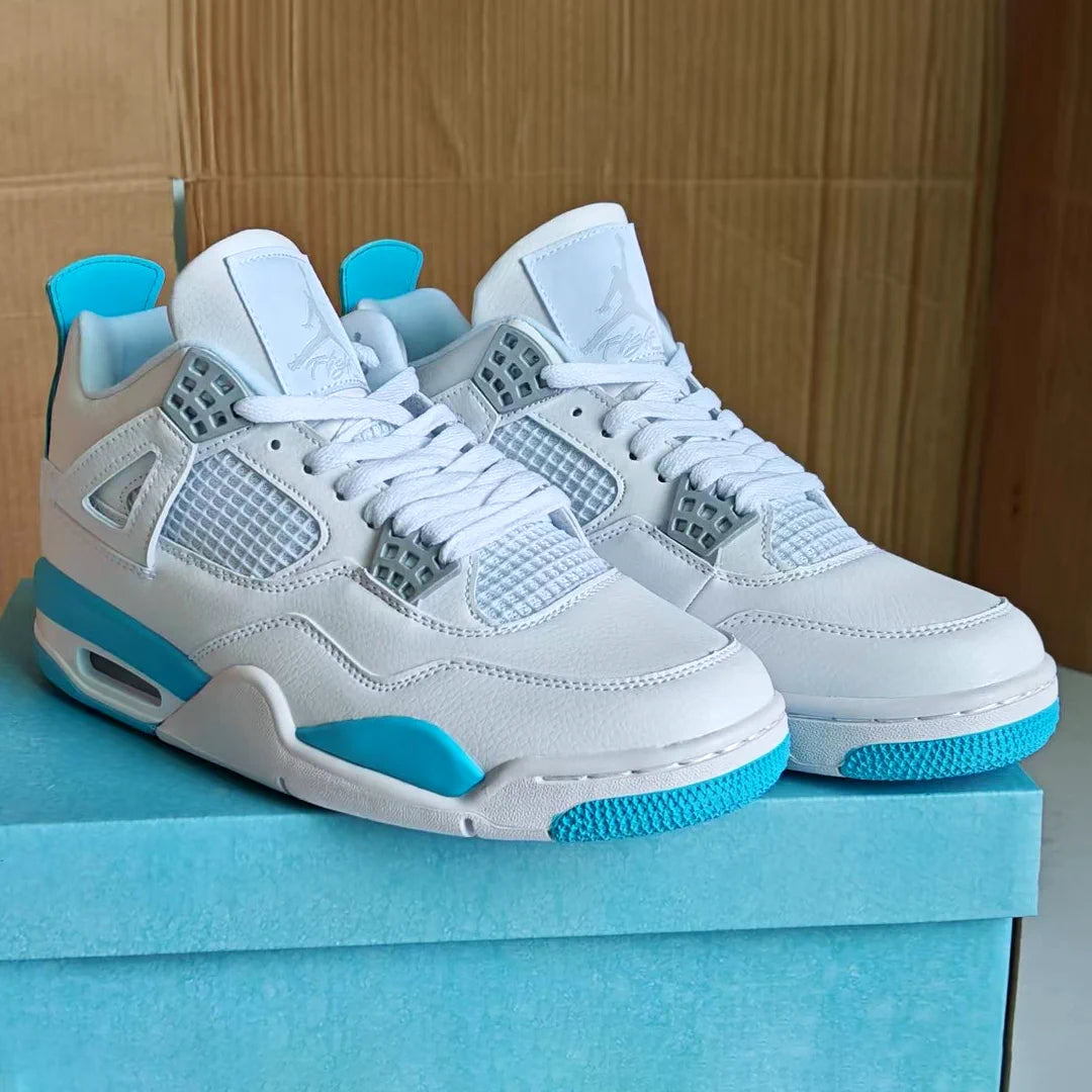 AJ 4 Blue Chill Shoes Women's Sneakers – Nk0004708