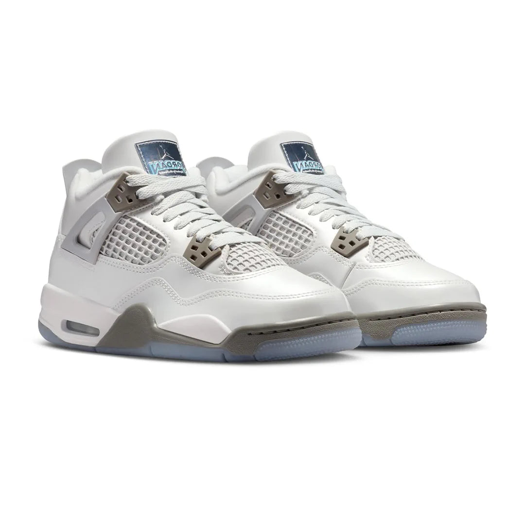 AJ 4 Blue Chill Photon Dust Shoes Women's Sneakers – Nk0004709