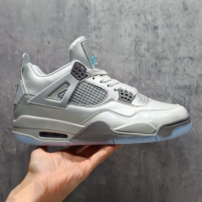 AJ 4 Blue Chill Photon Dust Shoes Women's Sneakers – Nk0004709