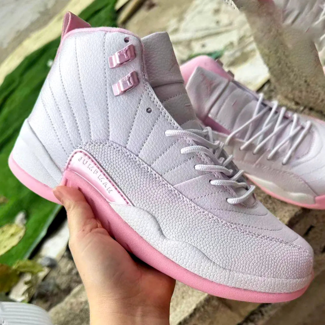 AJ 12 Pearl Pink Shoes Women's Sneakers – Nk0004723
