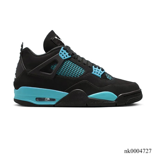 Aj 4 Black Cyan Shoes Men'S Sneakers – Nk0004727
