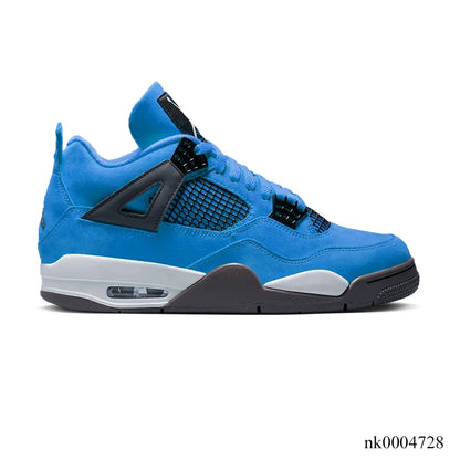 Aj 4 Pure Blue Shoes Men'S Sneakers – Nk0004728