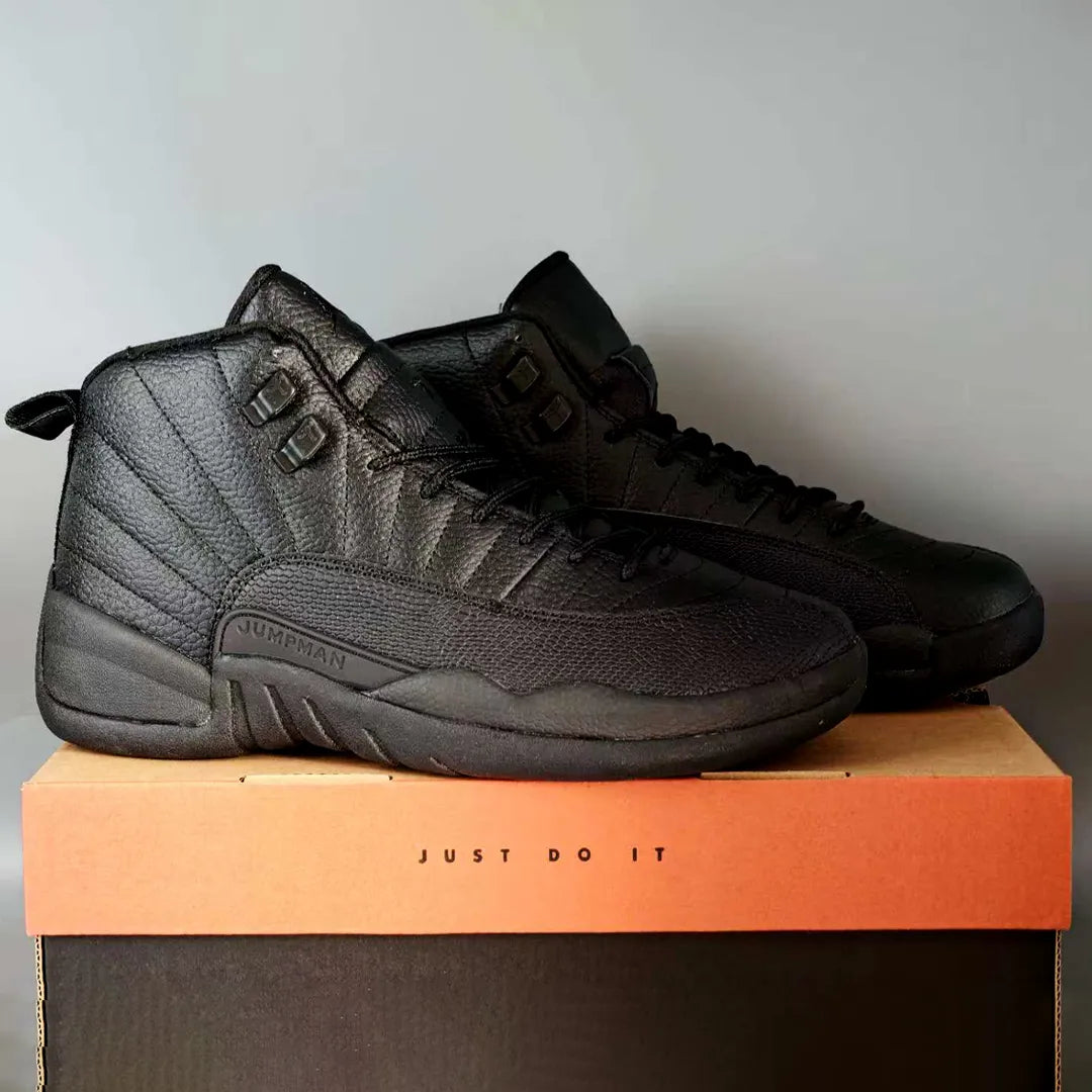 AJ 12 Black Cat Shoes Women's Sneakers – Nk0004729