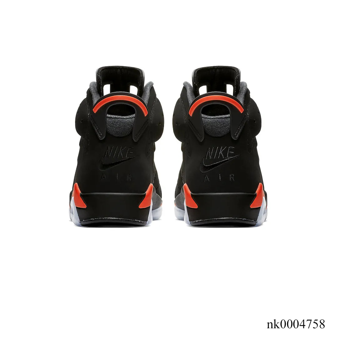 Aj 6 Black Infrared Orange Shoes Sneaker – Nk0004758