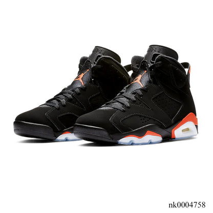 Aj 6 Black Infrared Orange Shoes Sneaker – Nk0004758