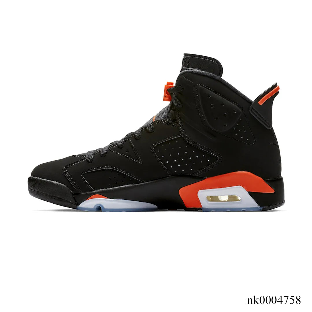 Aj 6 Black Infrared Orange Shoes Sneaker – Nk0004758
