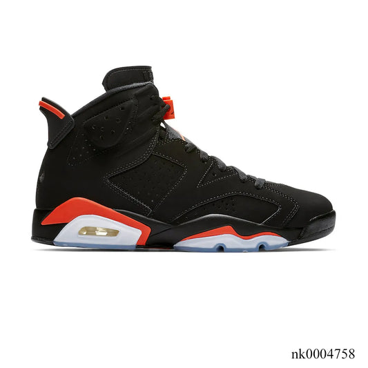 Aj 6 Black Infrared Orange Shoes Sneaker – Nk0004758