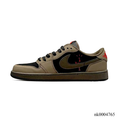 Travis Scott x AJ 1 Low OG Brown Shoes Women's Sneakers – Nk0004765