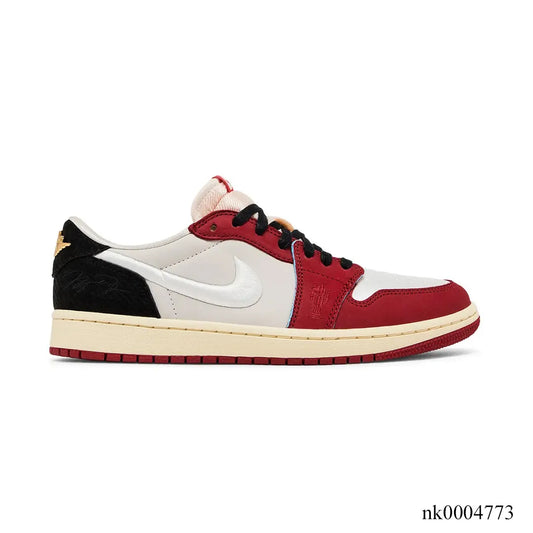 Trophy Room x AJ 1 Low OG (White Swoosh) Shoes Women's Sneakers – Nk0004773