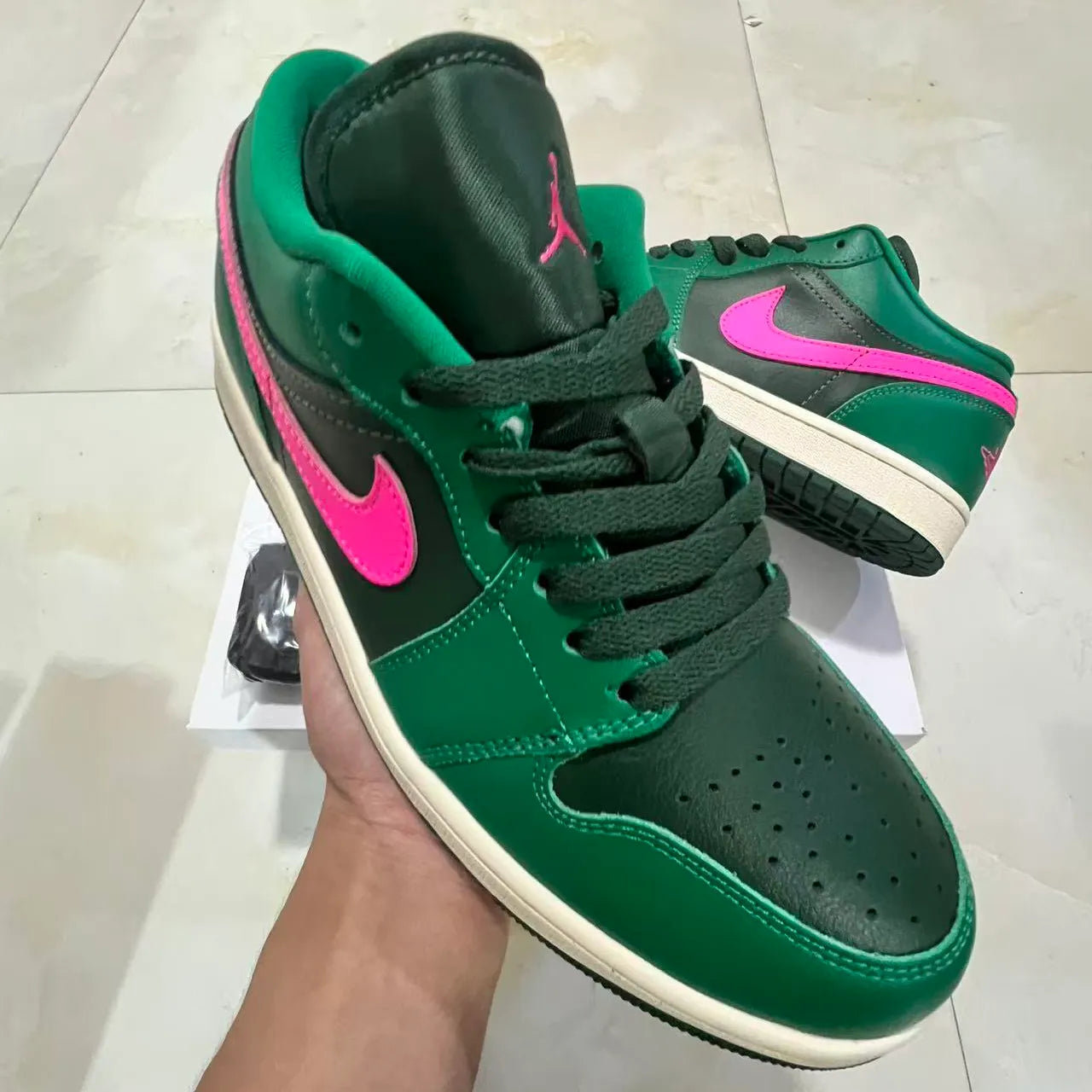 AJ 1 Low Watermelon Shoes Women's Sneakers – Nk0004791
