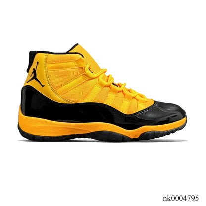 Aj 11 Gamma Black & Yellow Shoes Men'S Sneakers – Nk0004795