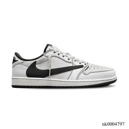 Travis Scott X Aj 1 Low Black White Phantom Shoes Men'S Sneakers – Nk0004797