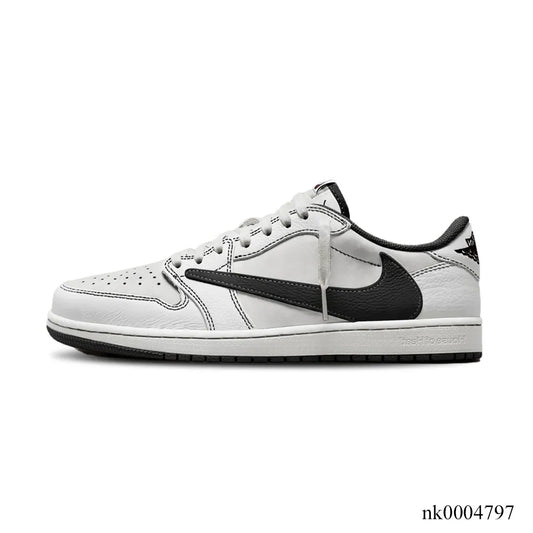 Travis Scott X Aj 1 Low Black White Phantom Shoes Men'S Sneakers – Nk0004797