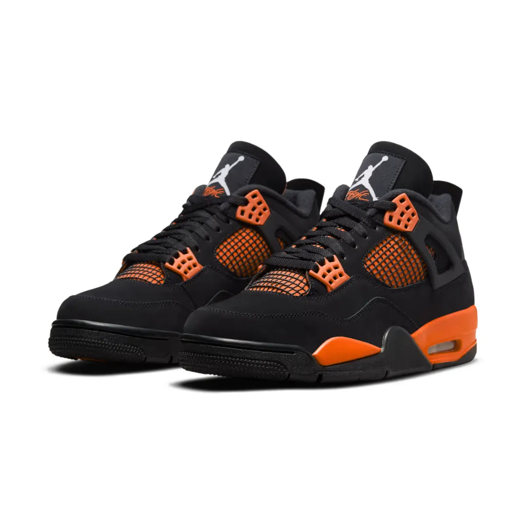 AJ 4 Orange Thunder Shoes Women's Sneakers – Nk0004803