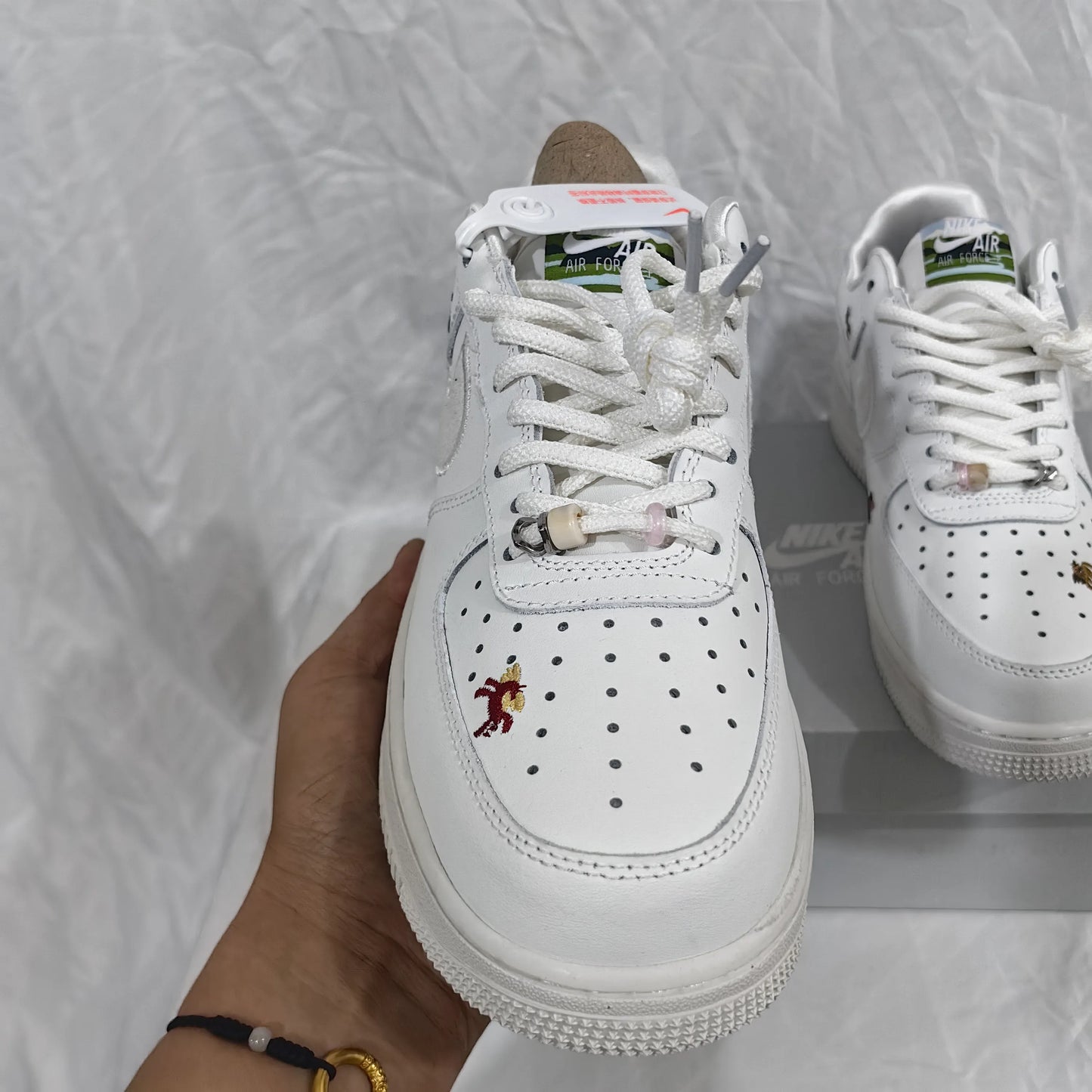 Air Force 1 Chenille Swoosh Year Of The Horse Shoes Women's Sneakers – Nk0004808